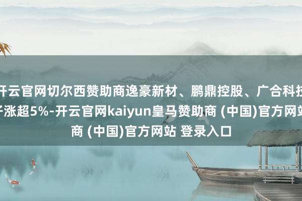 开云官网切尔西赞助商逸豪新材、鹏鼎控股、广合科技、中京电子涨超5%-开云官网kaiyun皇马赞助商 (中国)官方网站 登录入口